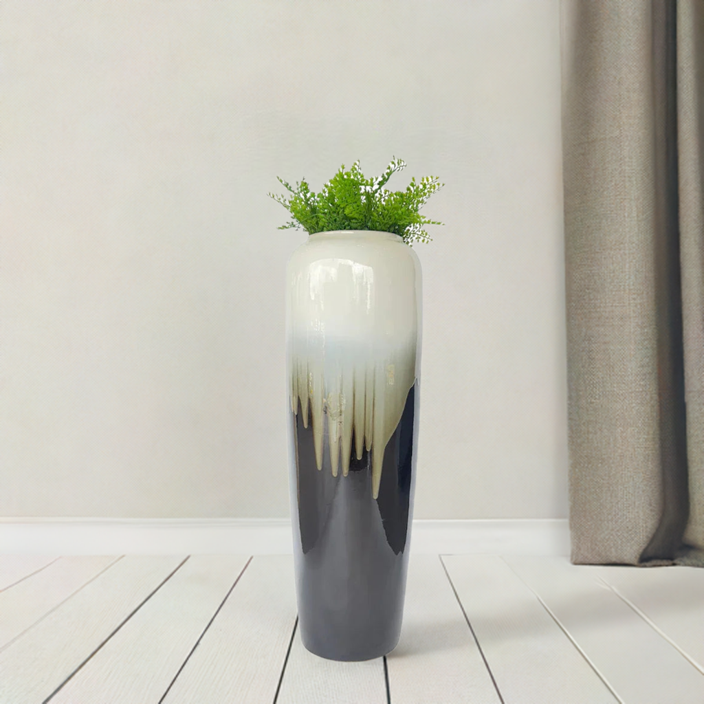 Ikebana Tall Ceramic Vase