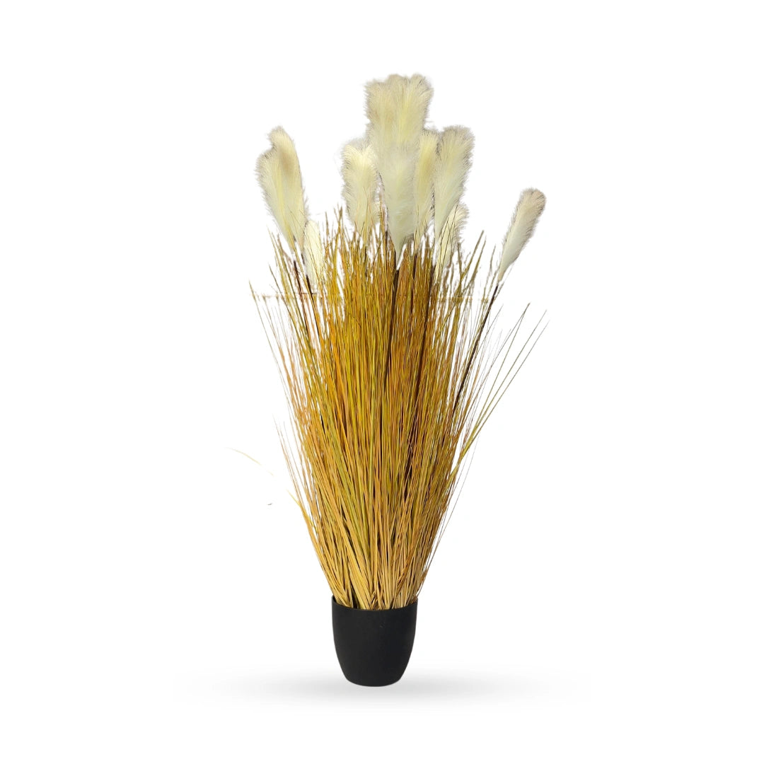 Autumn pampas grass artificial dried grass for modern home decor