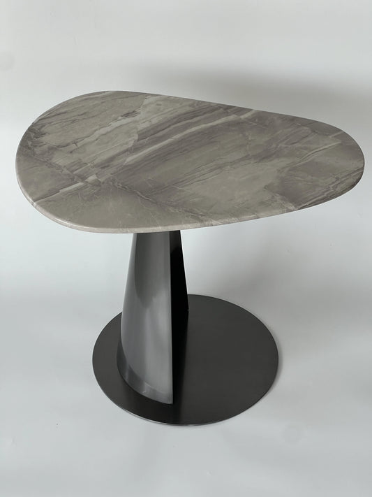 Luna Marble Finish Tea Table