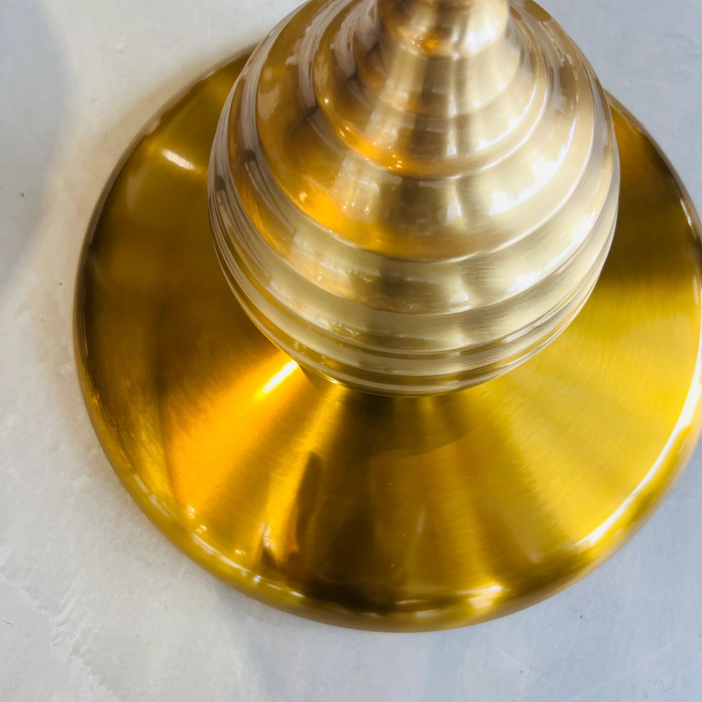 Valeria Glass and Metal Tea Table