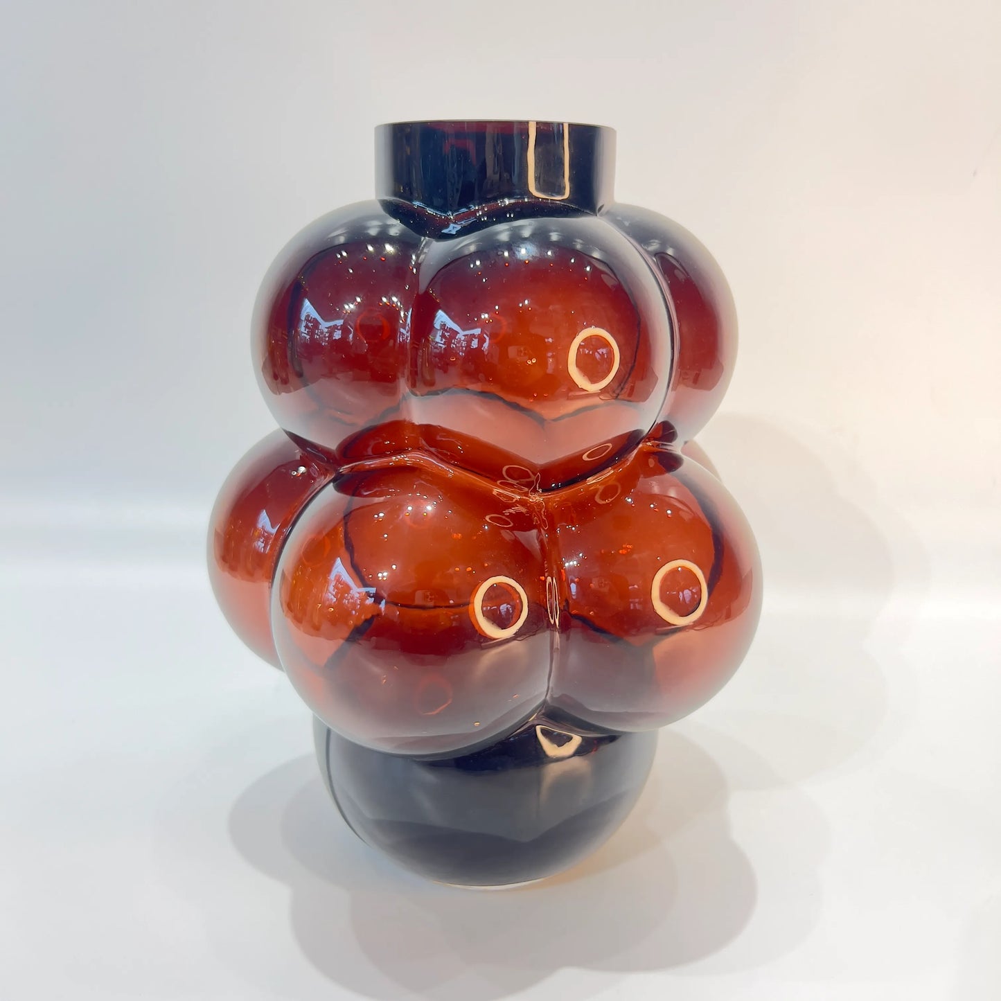 Berry Burst Glass Vase