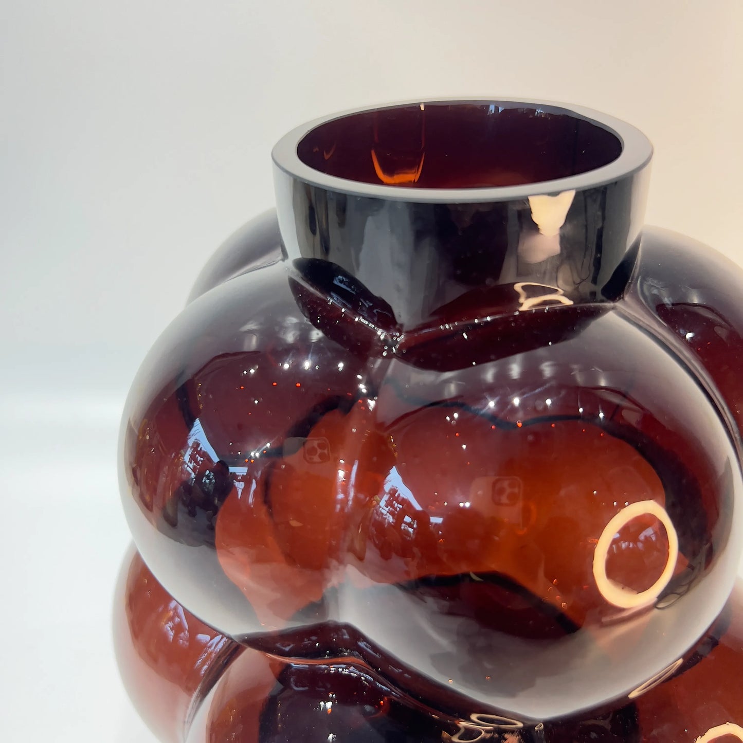 Berry Burst Glass Vase