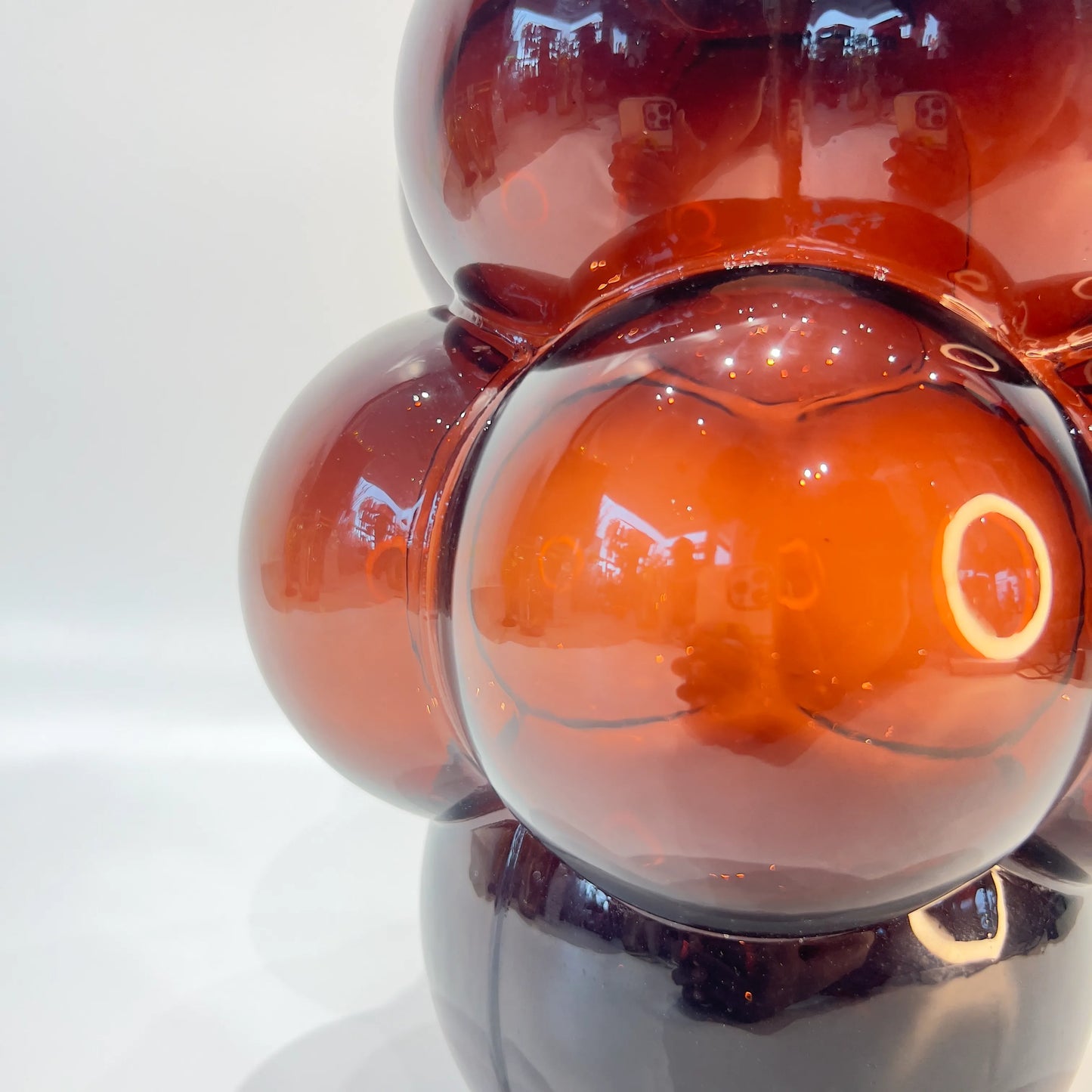 Berry Burst Glass Vase
