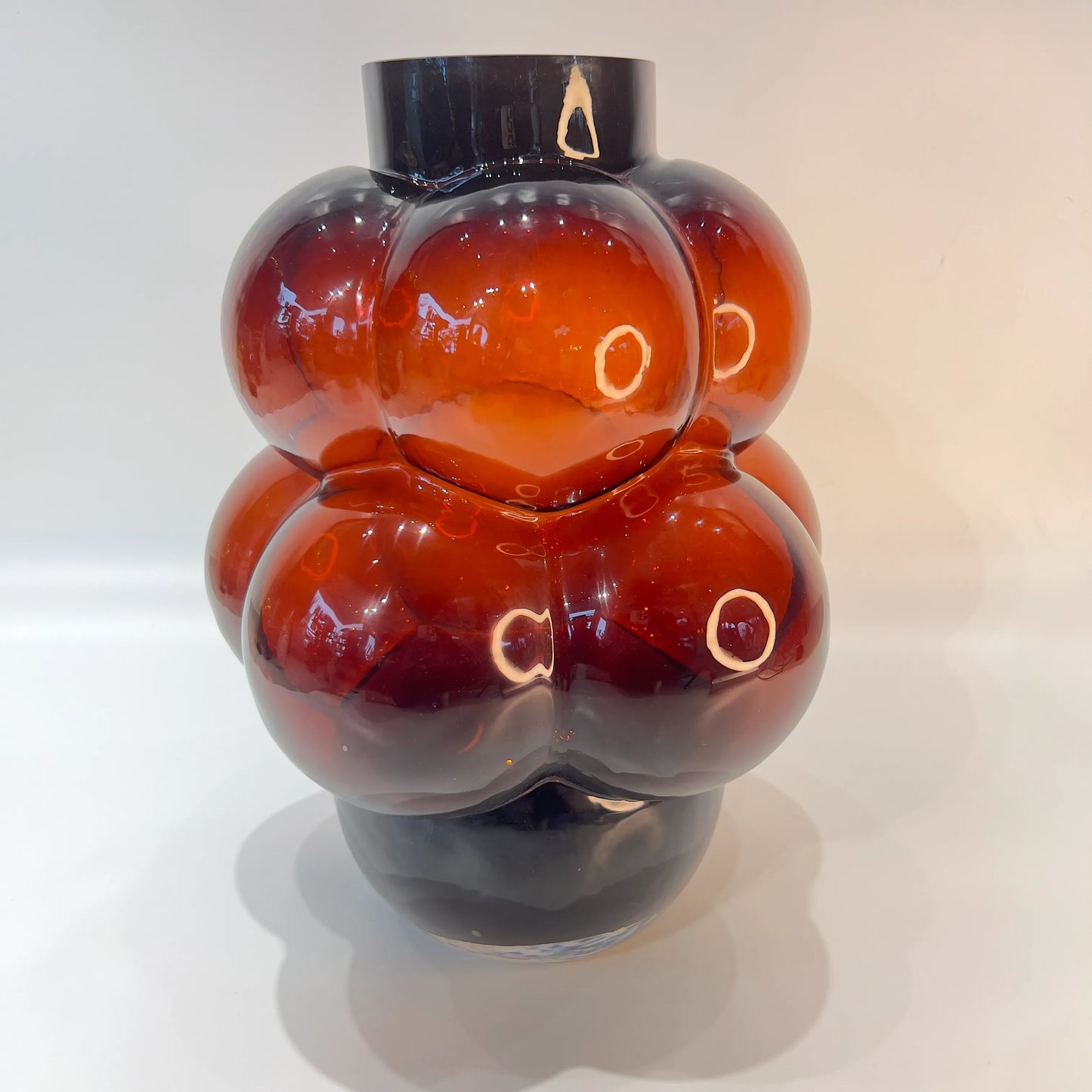 Berry Burst Glass Vase