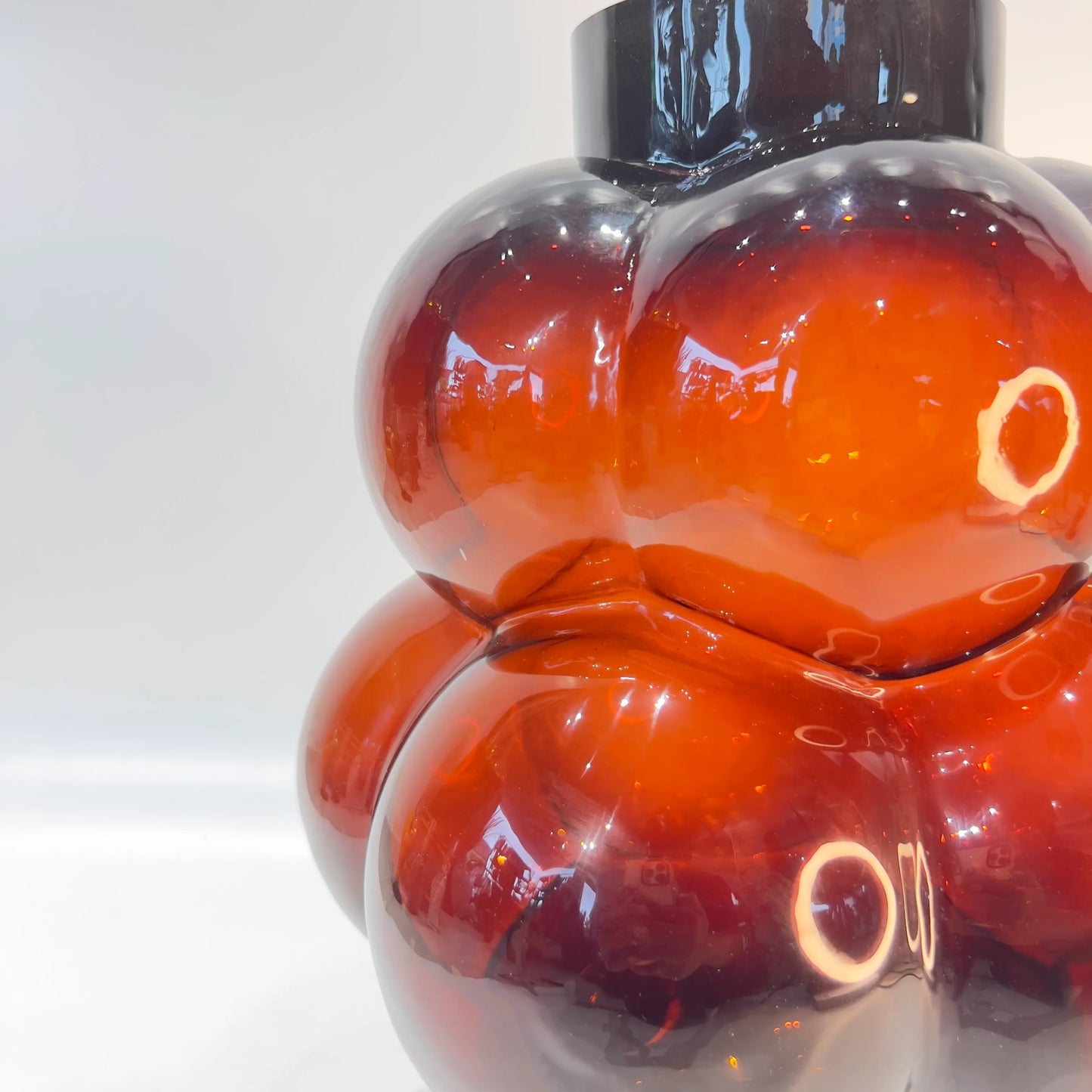 Berry Burst Glass Vase