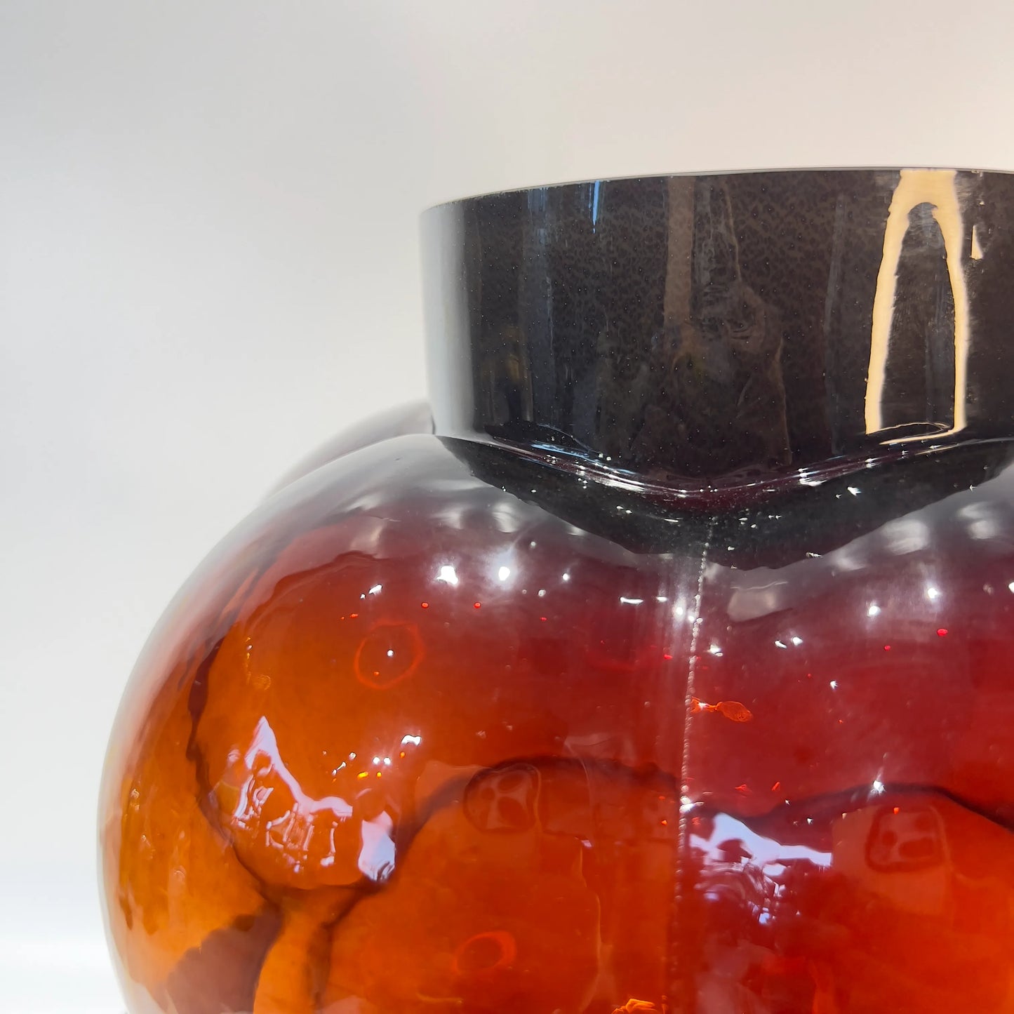 Berry Burst Glass Vase