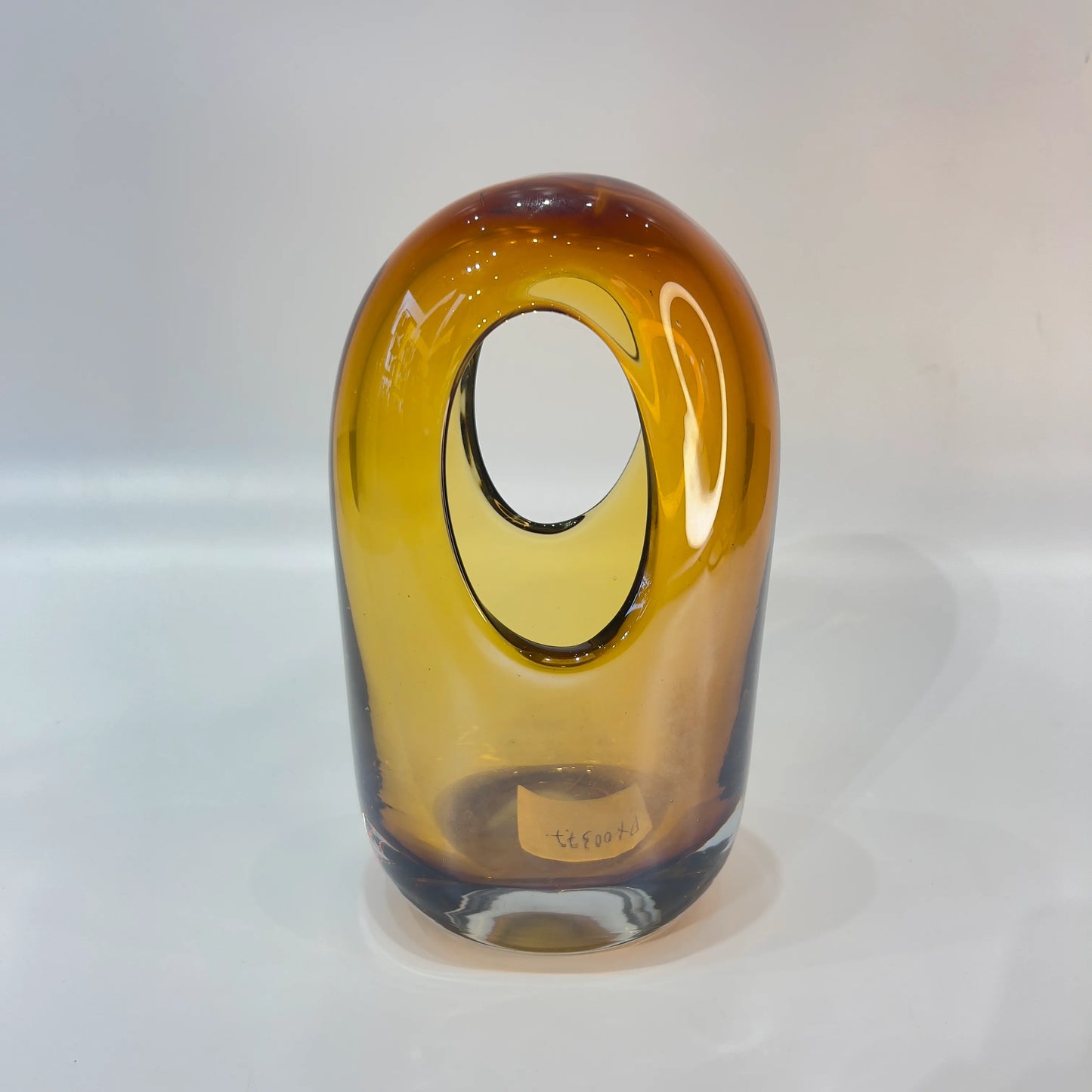 Glowing Halo Glass Sculpture