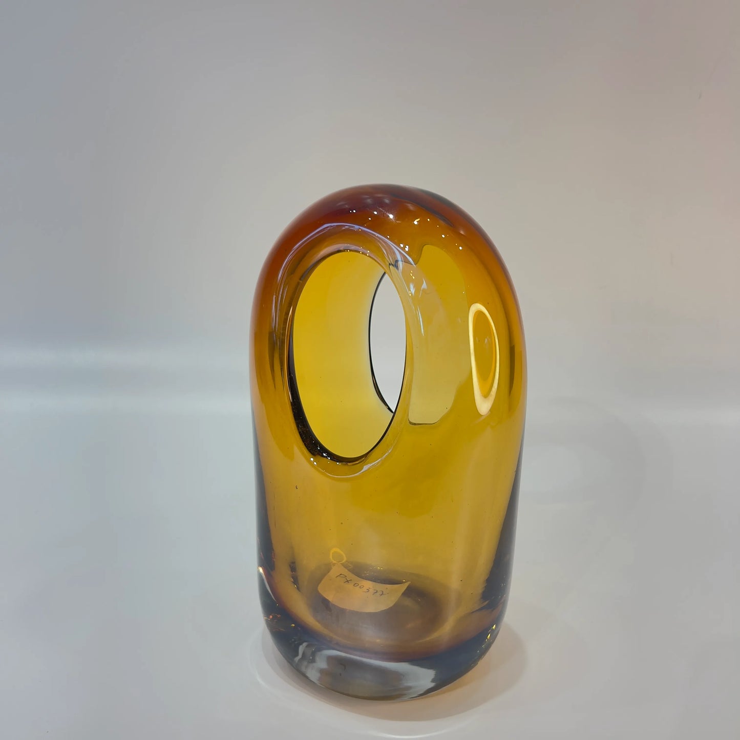 Glowing Halo Glass Sculpture