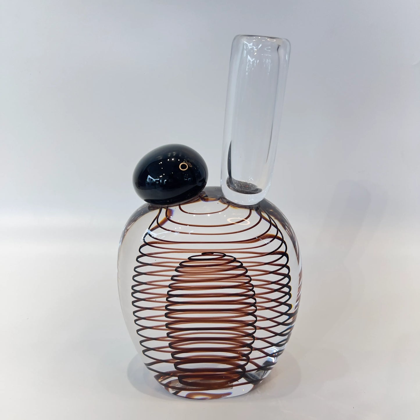 Comet Crest Glass Decor