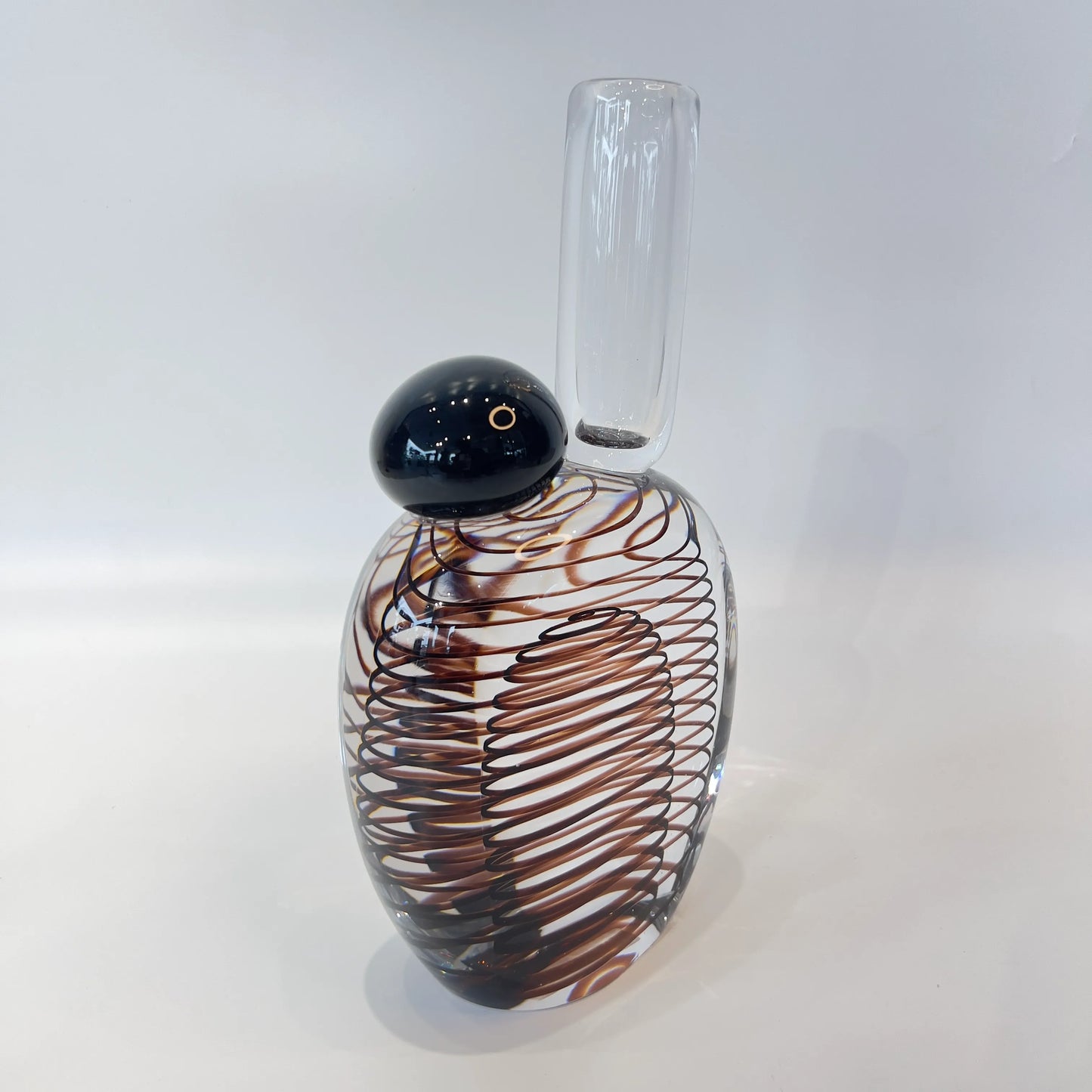 Comet Crest Glass Decor