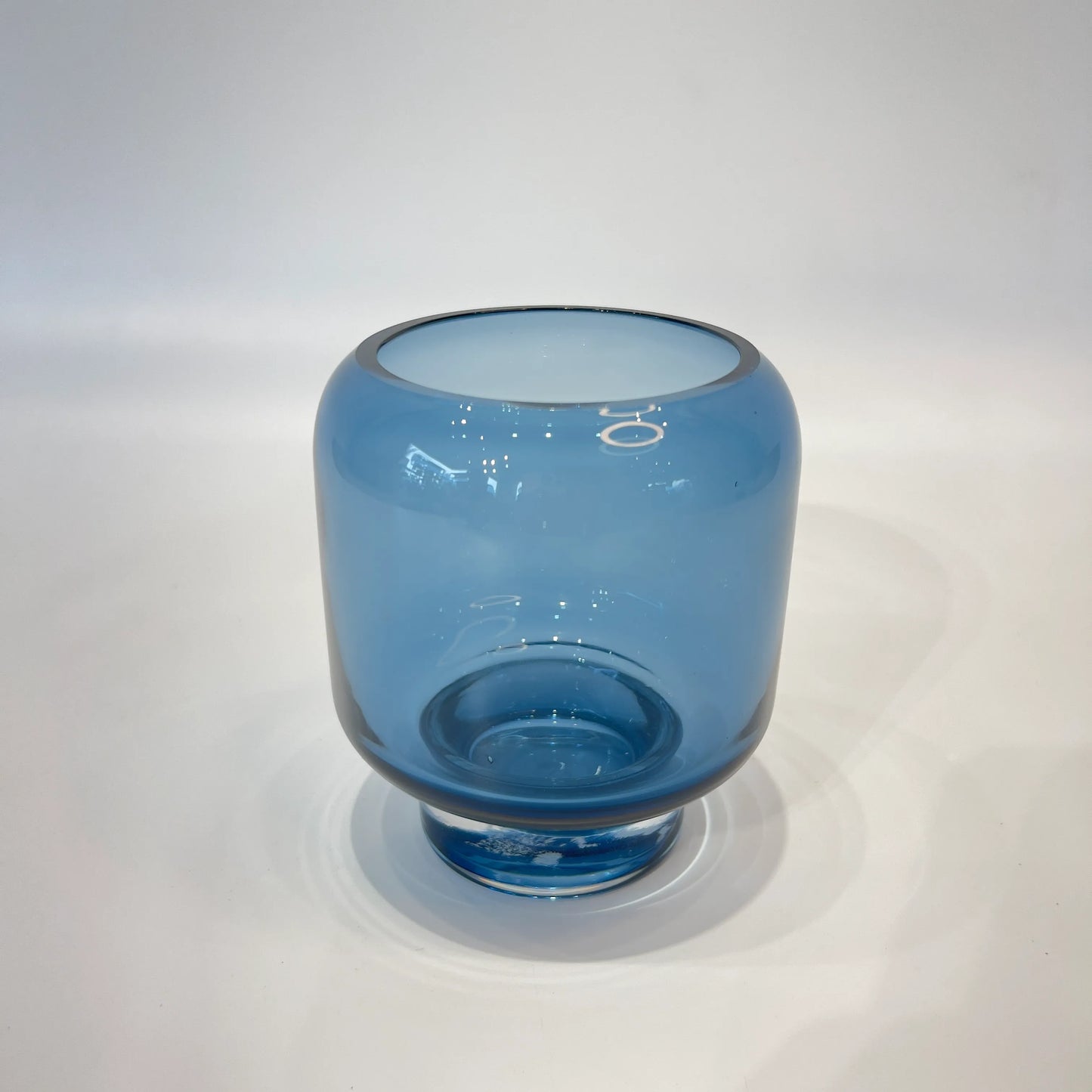 Azure Stackable Blue Glass Bowl