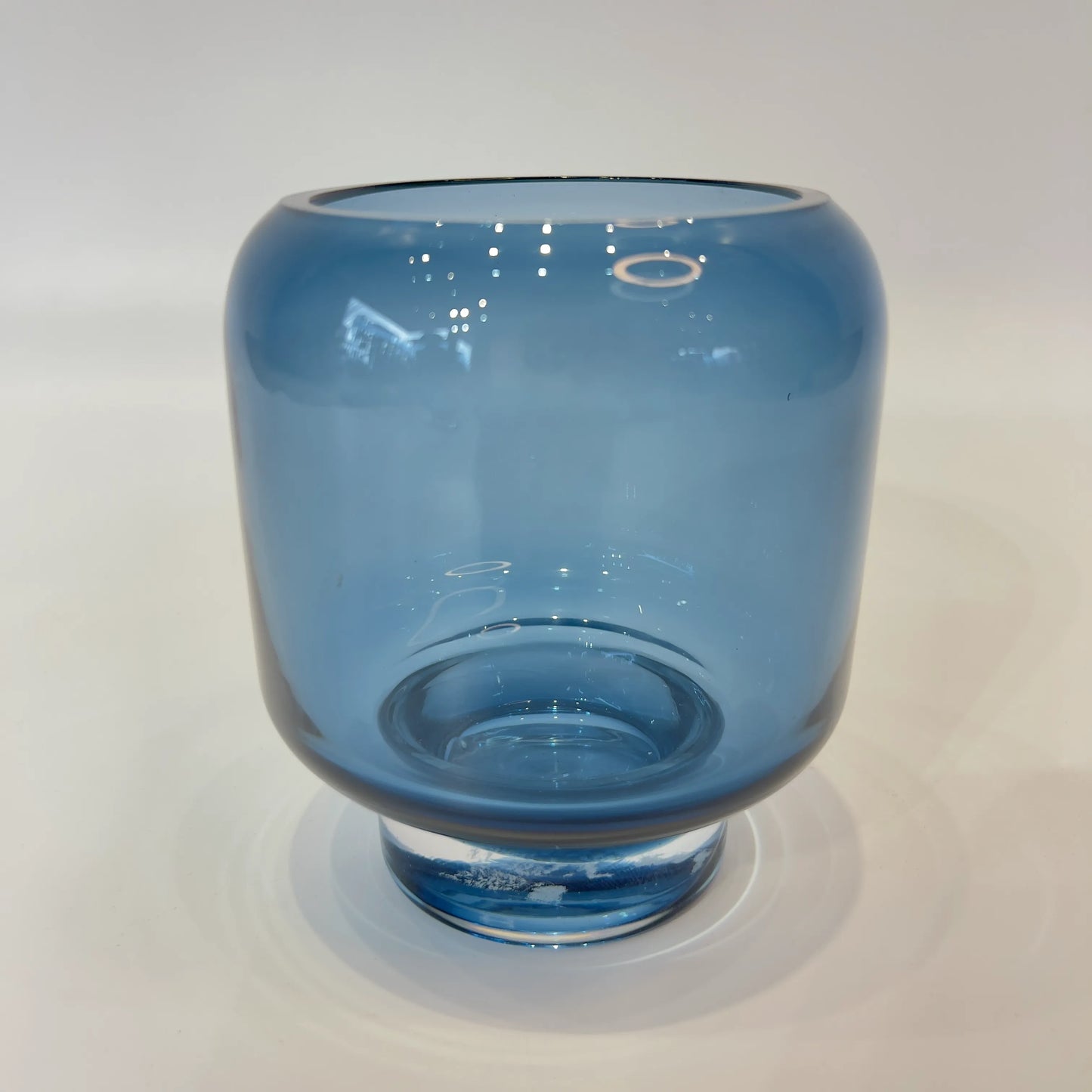 Azure Stackable Blue Glass Bowl