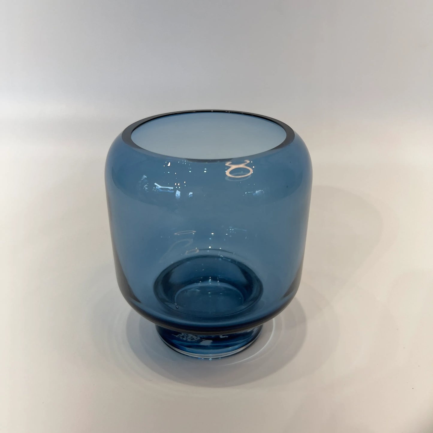 Azure Stackable Blue Glass Bowl