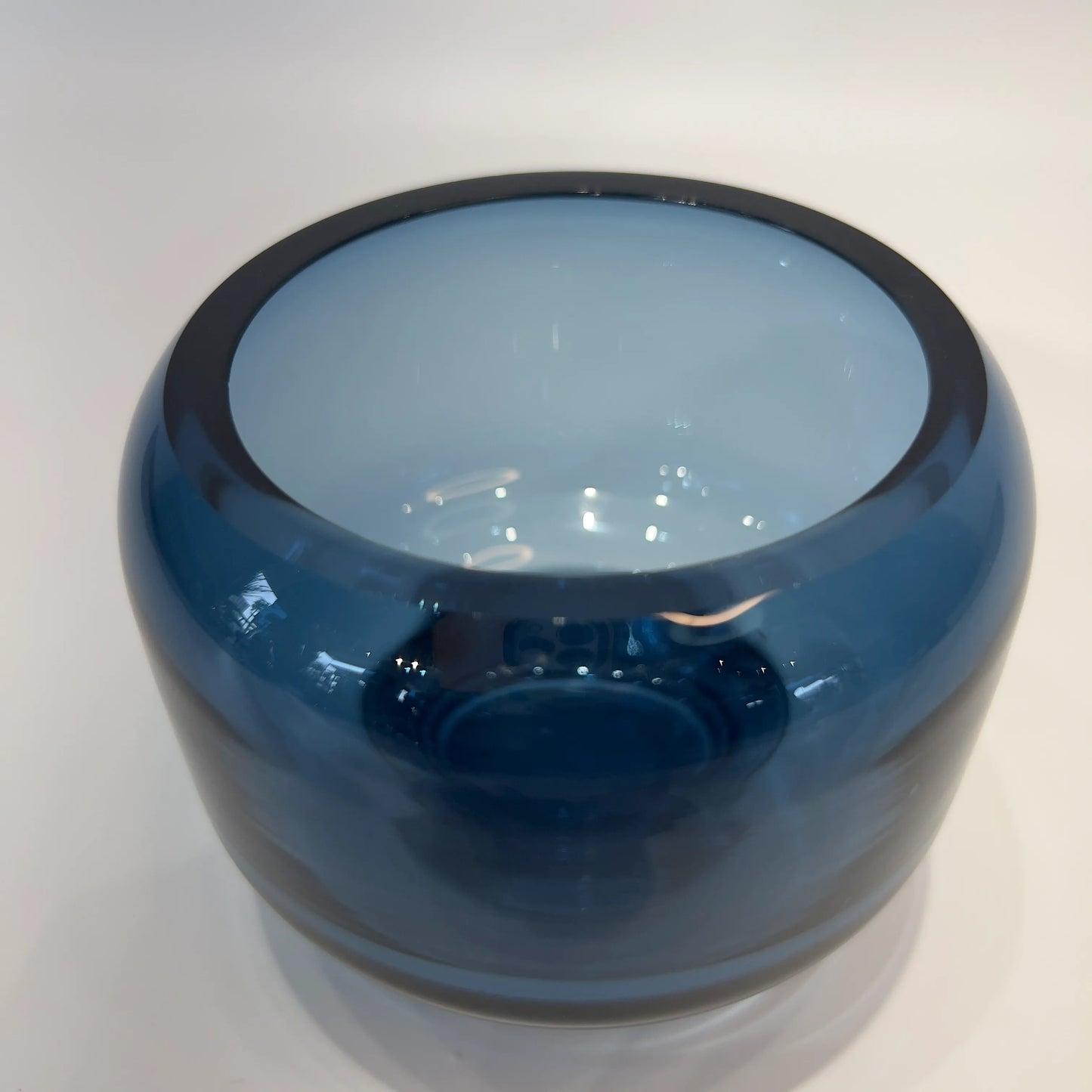 Azure Stackable Blue Glass Bowl