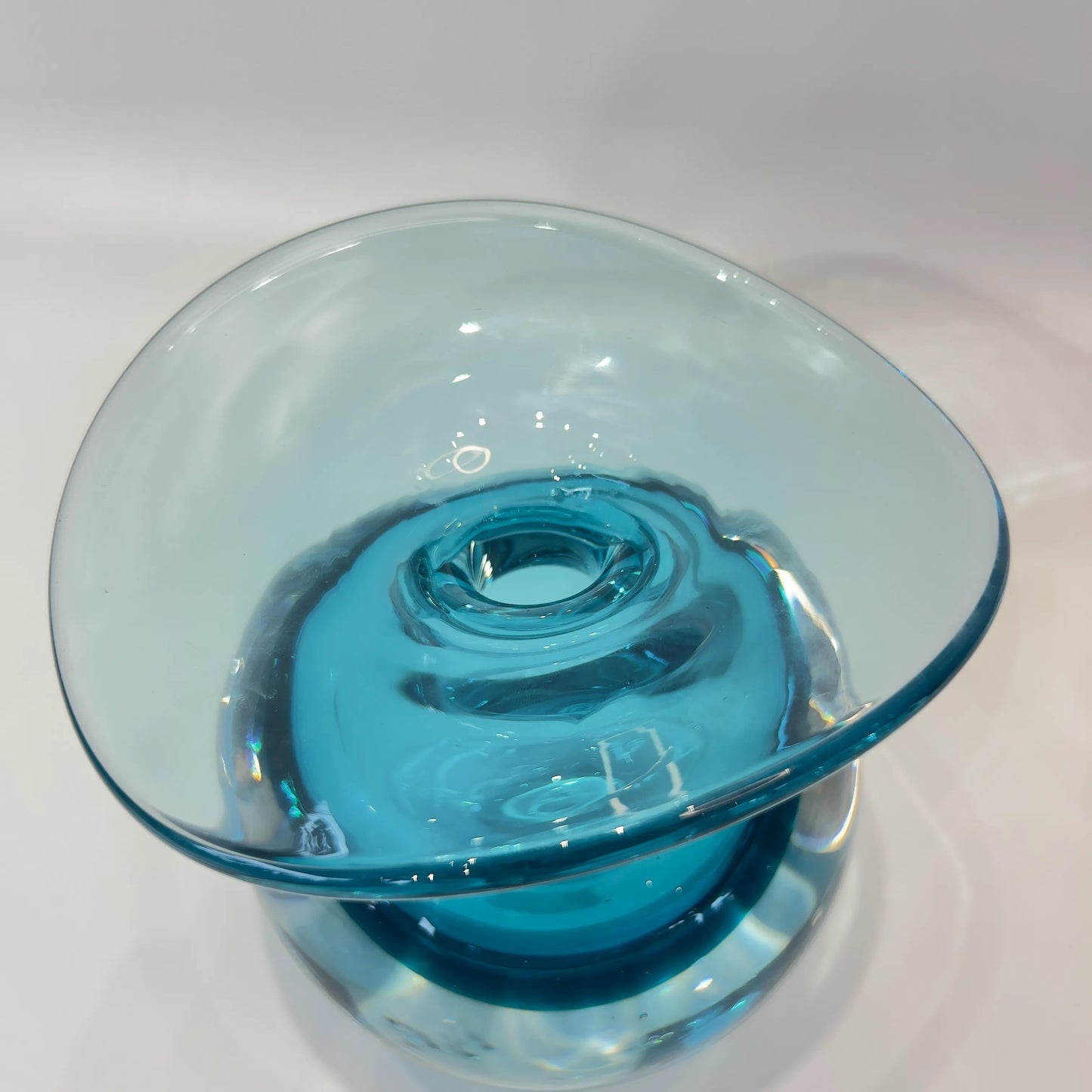Eclipse Sculptural Glass Vase
