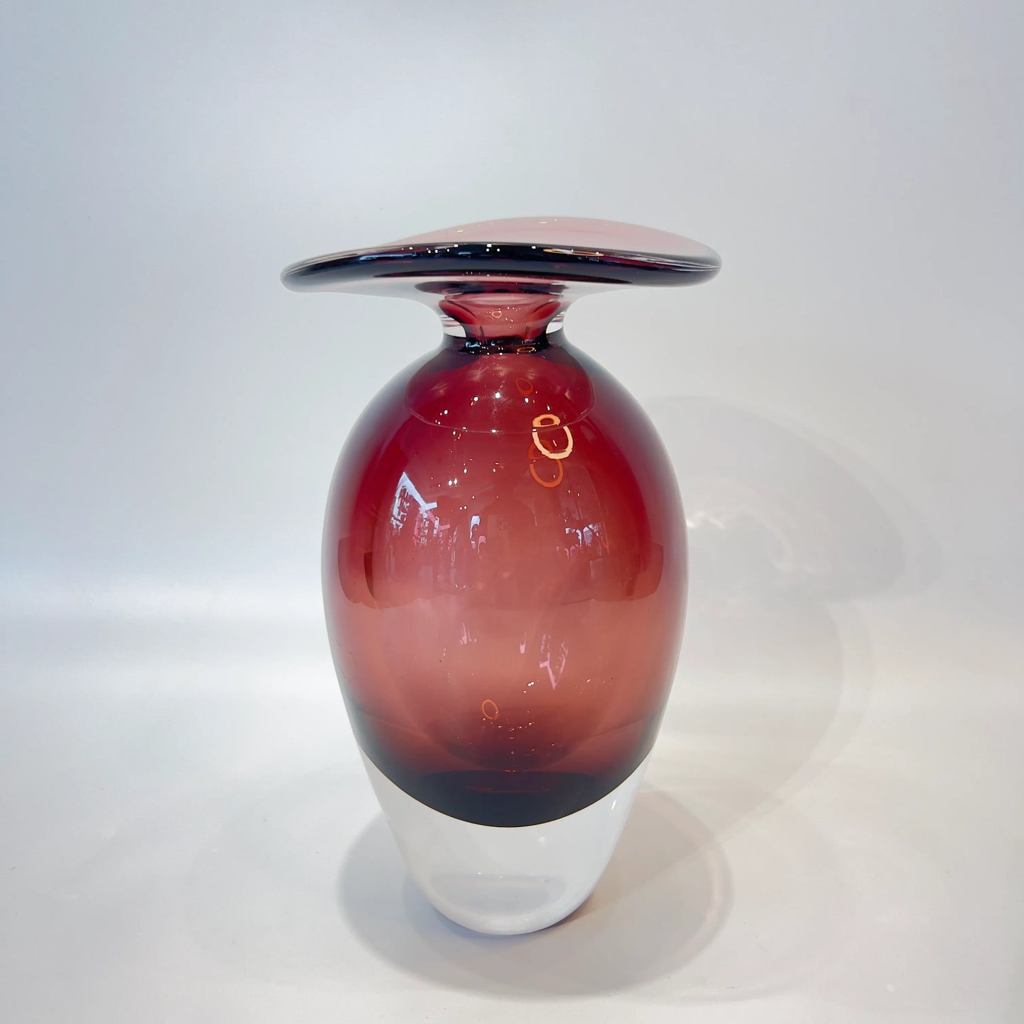 Eclipse Sculptural Glass Vase
