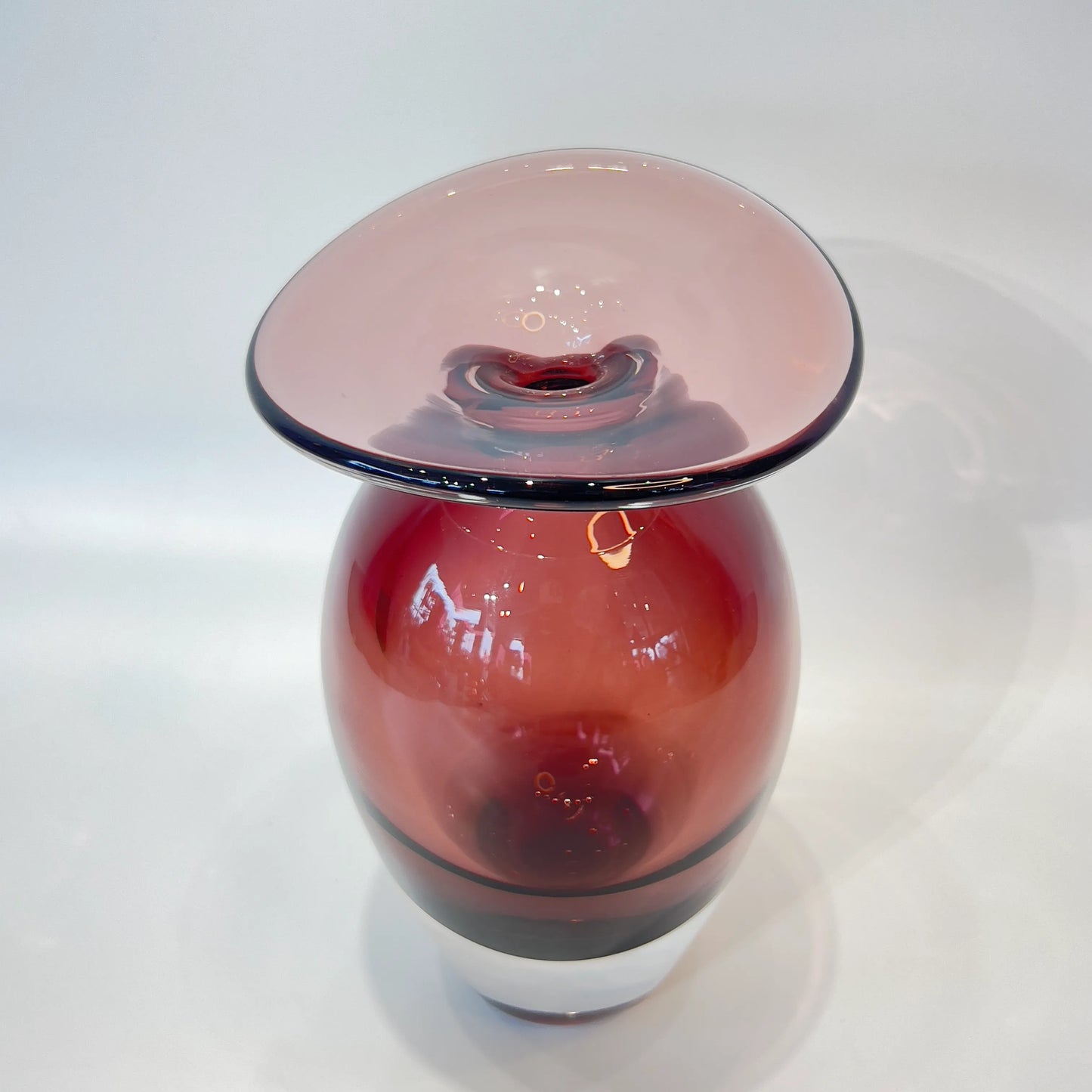 Eclipse Sculptural Glass Vase