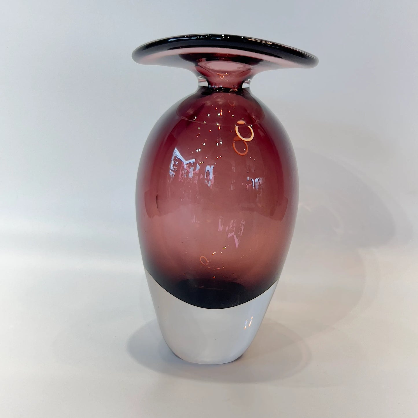Eclipse Sculptural Glass Vase