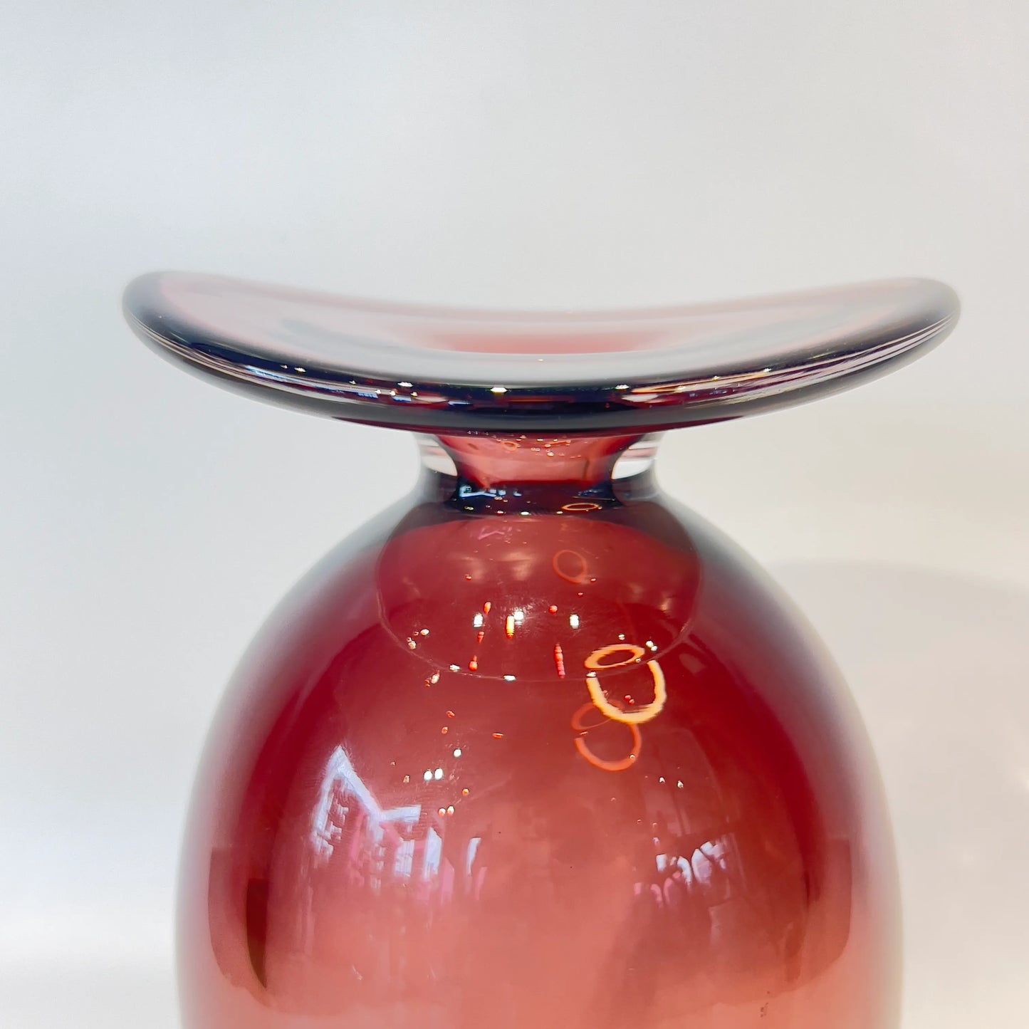 Eclipse Sculptural Glass Vase