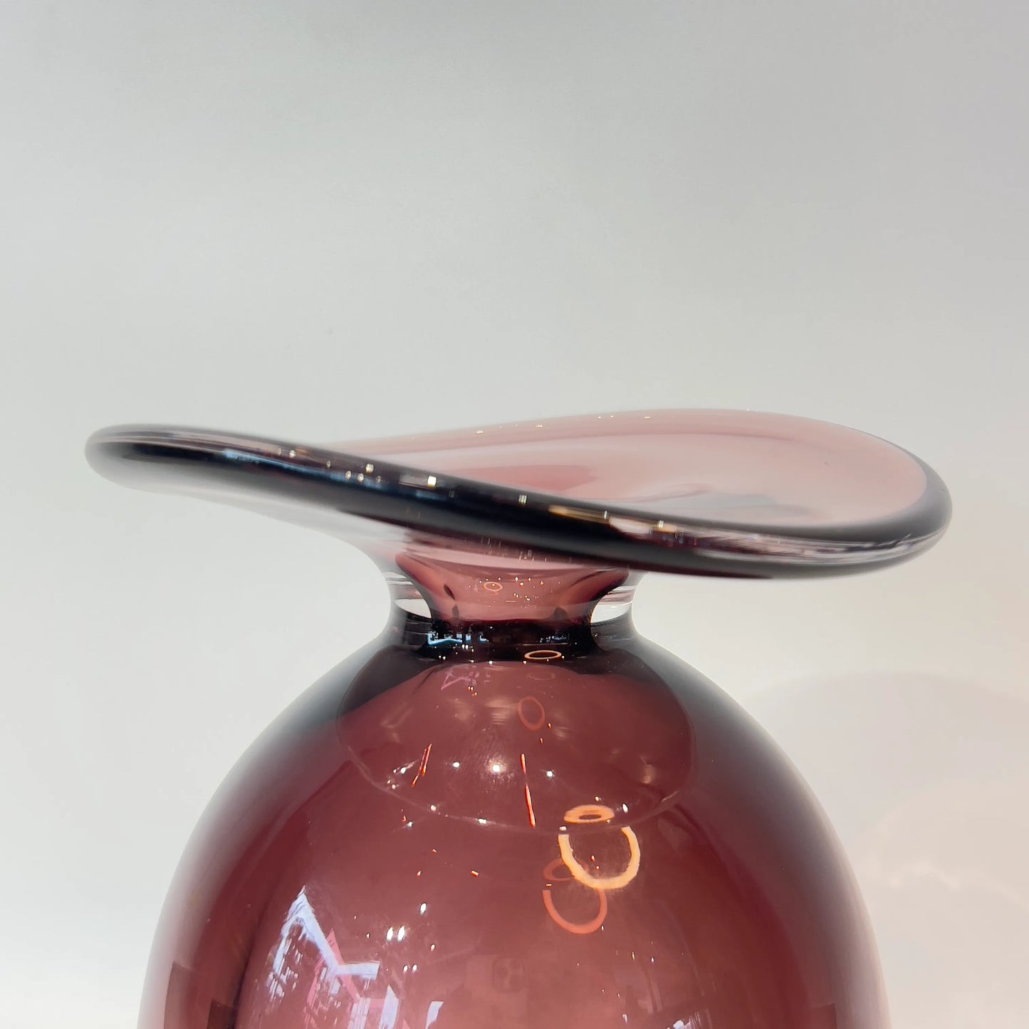 Eclipse Sculptural Glass Vase
