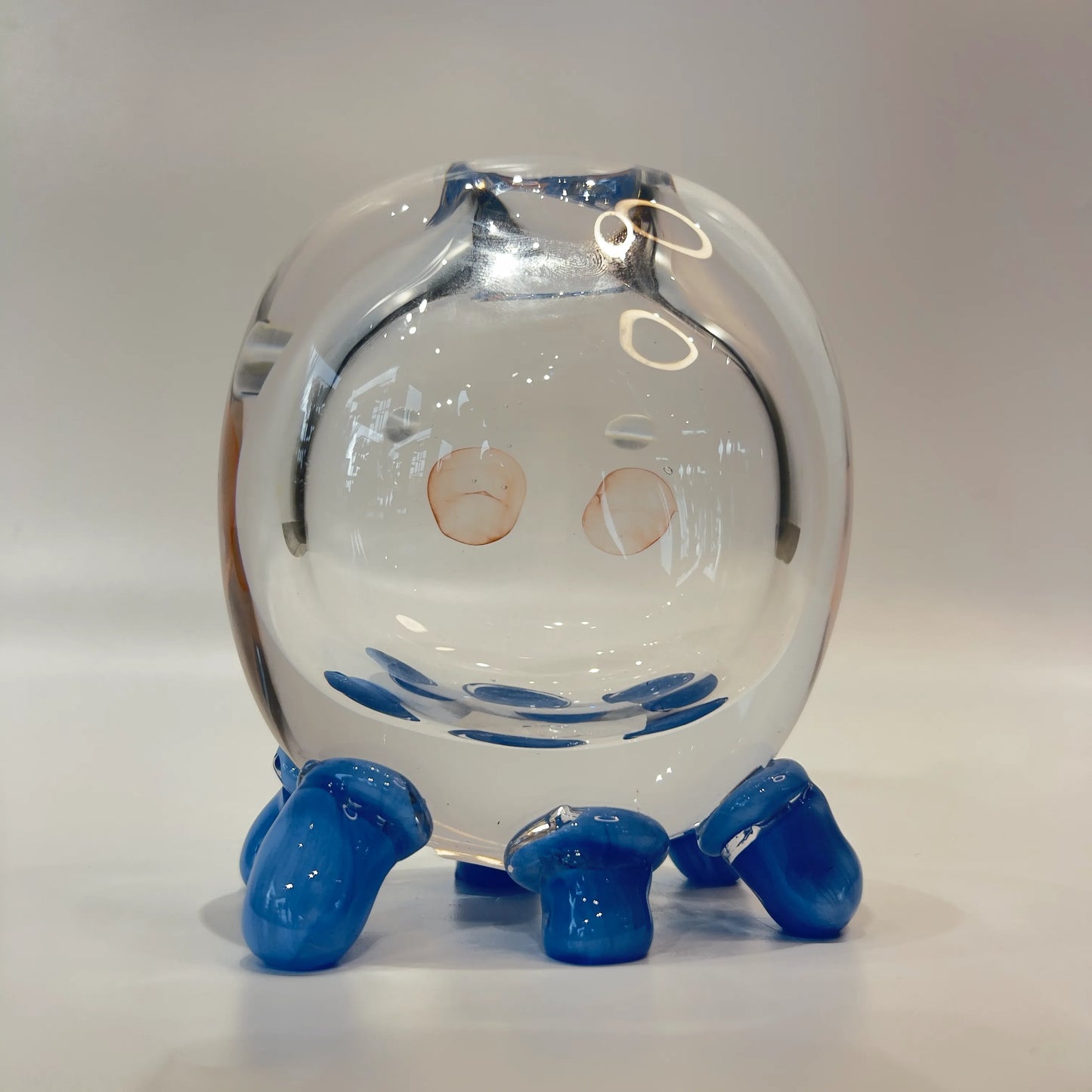 Oceana Jellyfish Glass Sculpture Big