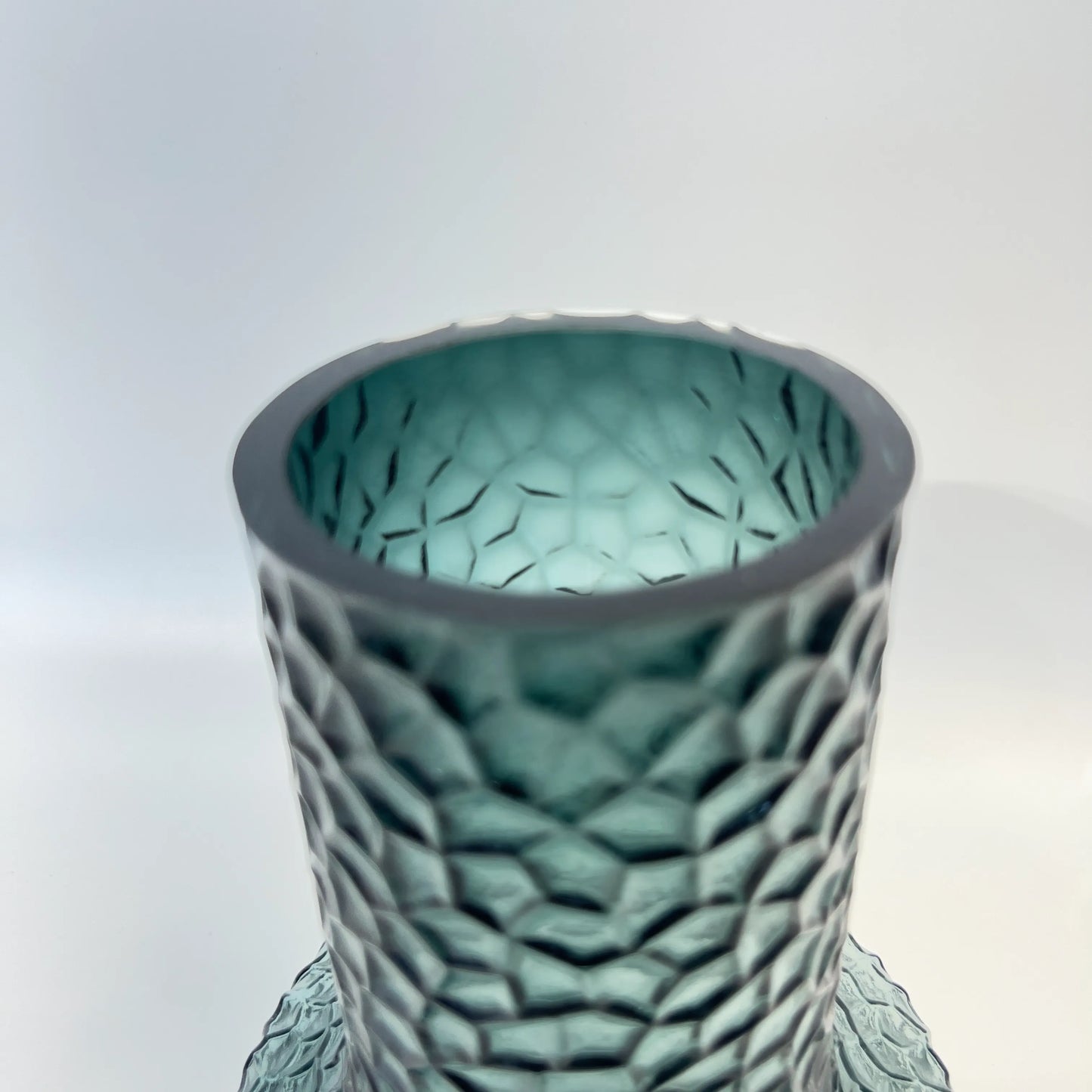 Honeycomb Glass Vase