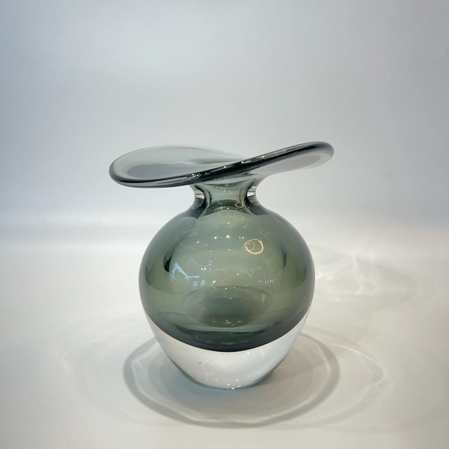 Eclipse Sculptural Glass Vase