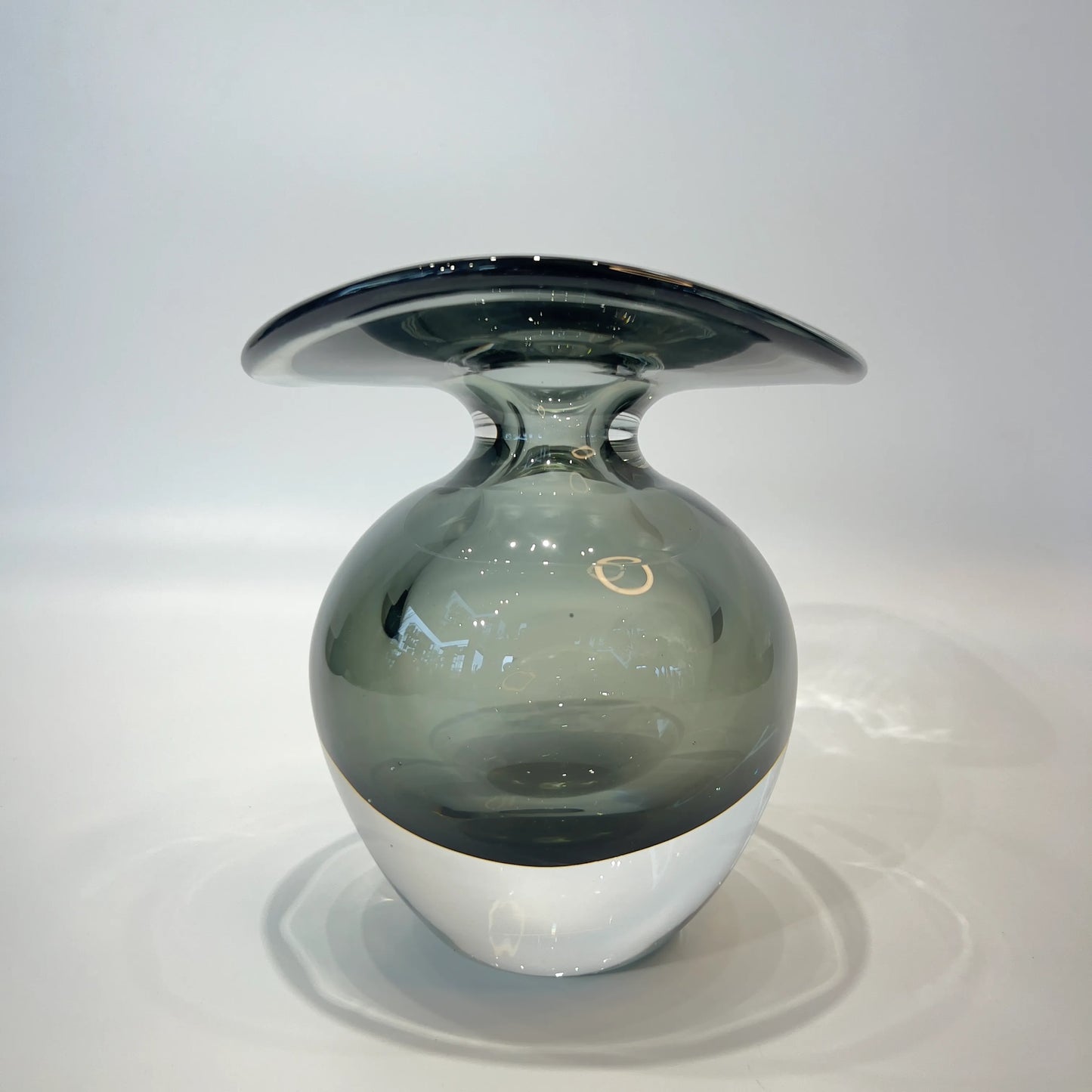 Eclipse Sculptural Glass Vase