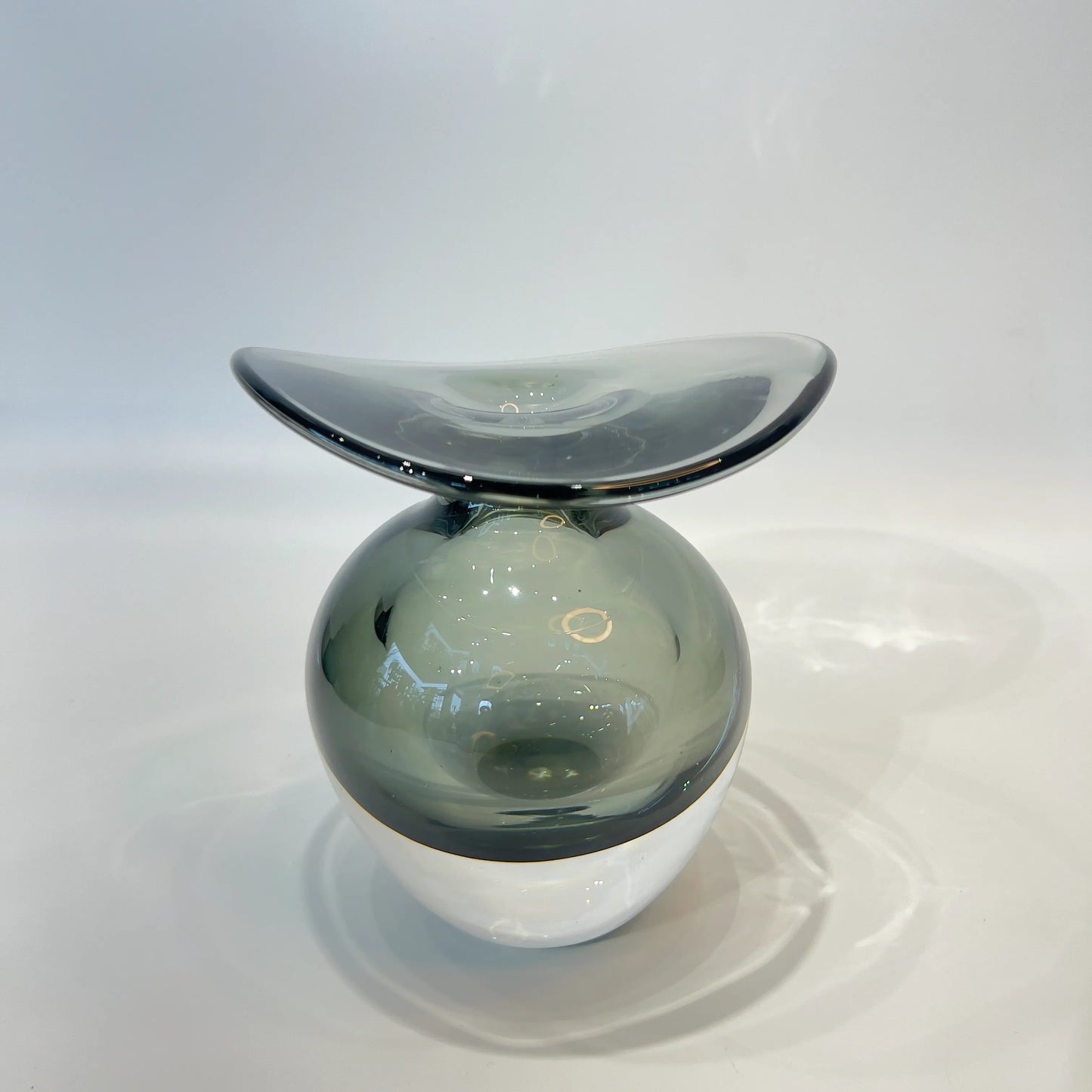 Eclipse Sculptural Glass Vase