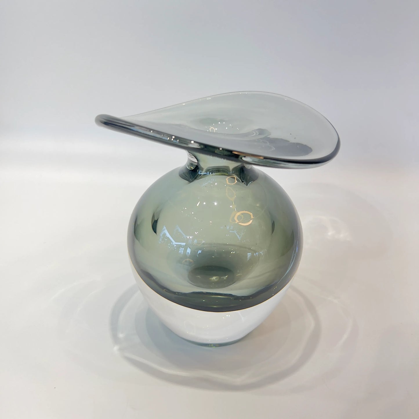 Eclipse Sculptural Glass Vase