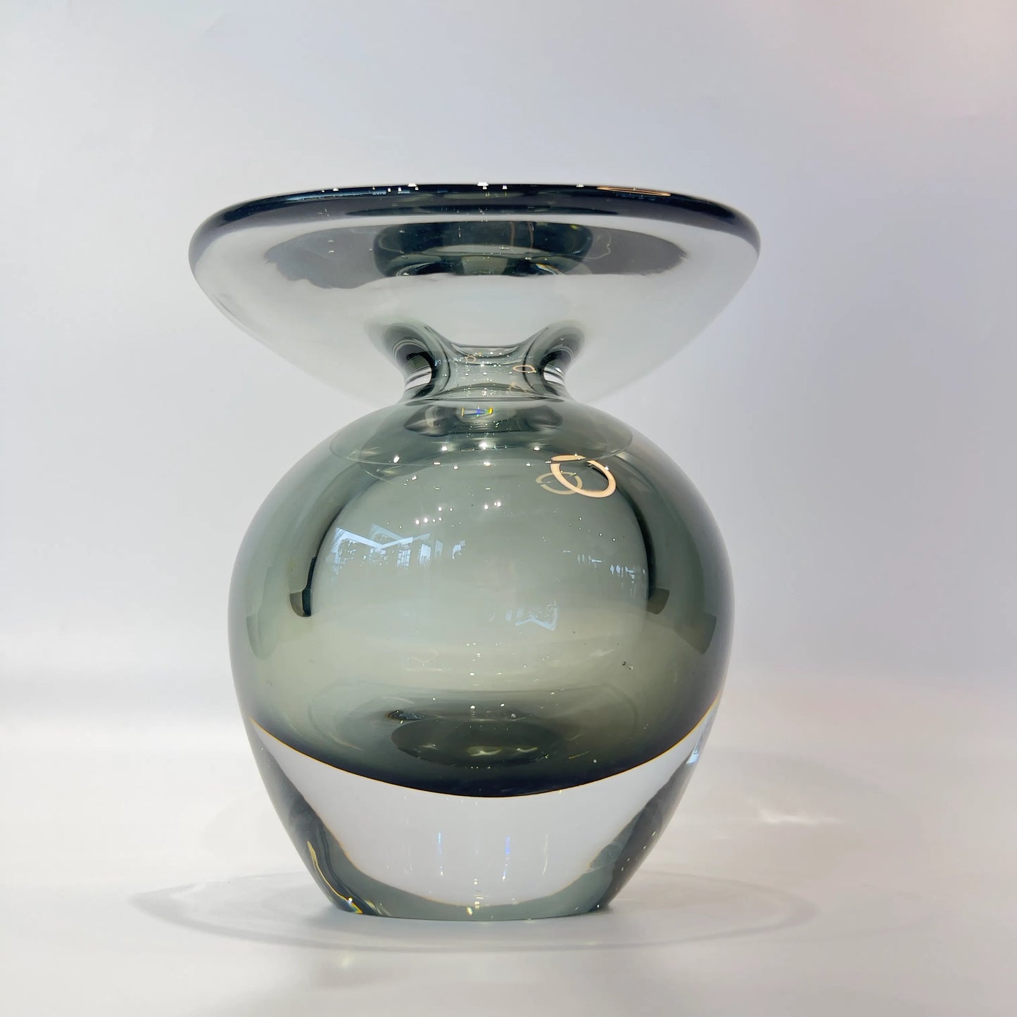 Eclipse Sculptural Glass Vase