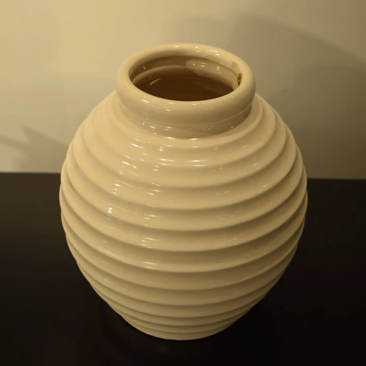 Jade White Ceramic Pot