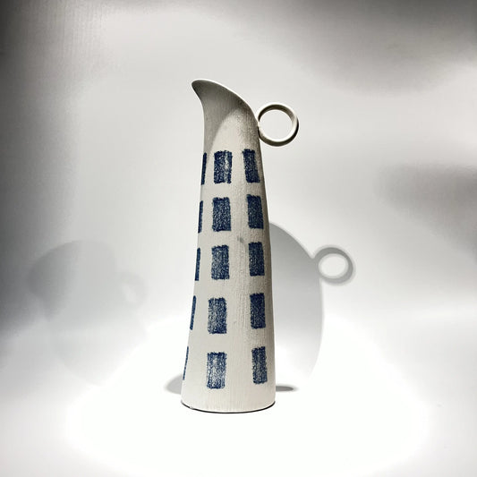 Kiefer Elbow Small Ear Hand Painted Vase