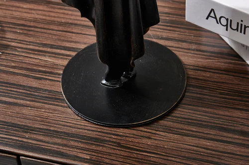 Man On Ledge Marble Alloy Black