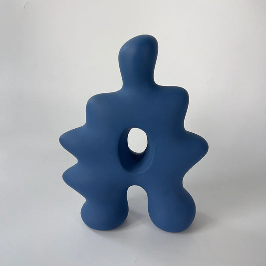 Maya Irregular Art Blue