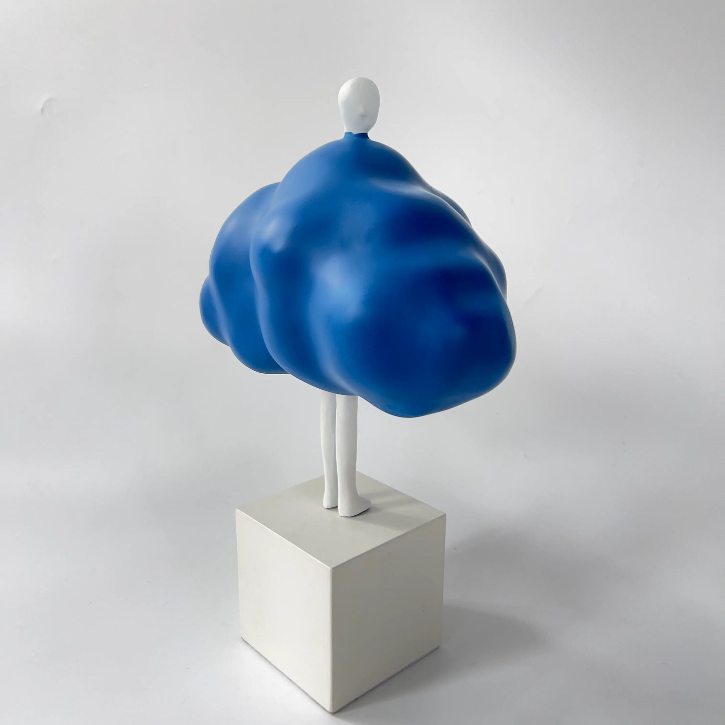 Maya Irregular Art Dark Blue