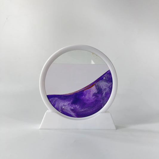 Moving Sand Art White