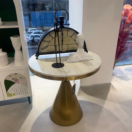 Nolan Tea Table Metal Stone