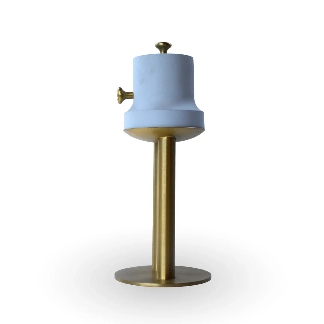 Pillo sculpture metal clay luxury table decor for modern home decor