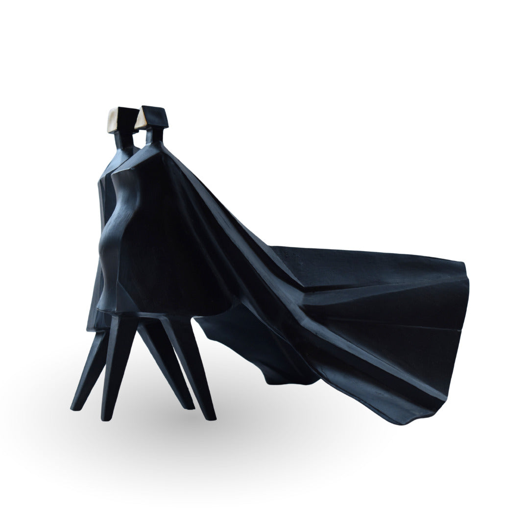 The obsidian companions metal luxury table decor for modern home decor