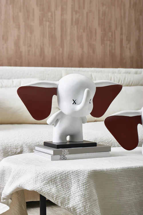 White Tuloba Elephant Big Ears