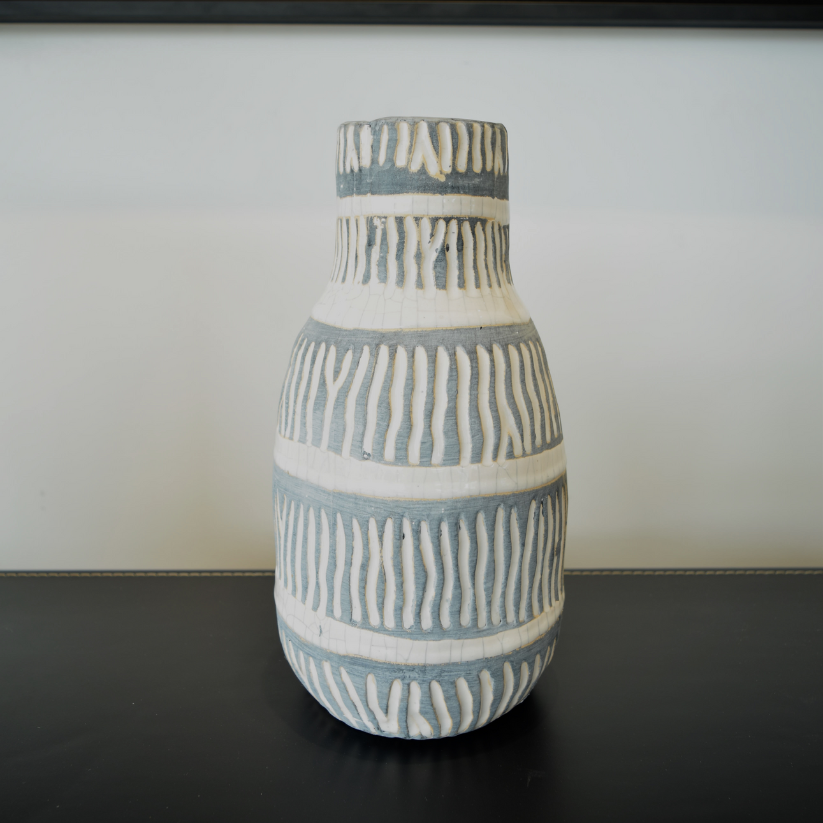Zephyr Striped Vase