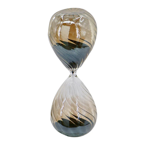 Ghalin Hourglass With Grey Luster Finish