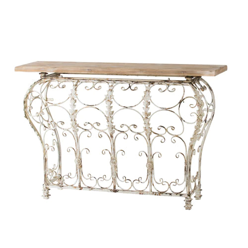 Gioia Victorian Style Console Table