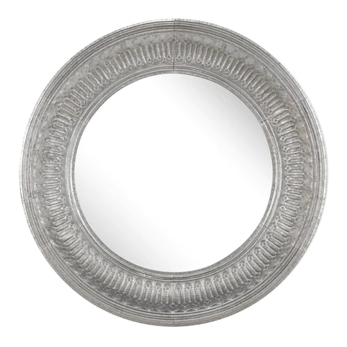 Lida Industrial Style Oversized Wall Mirror