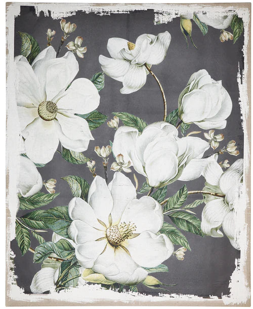 Magnoia Blooms Canvas Wall Art