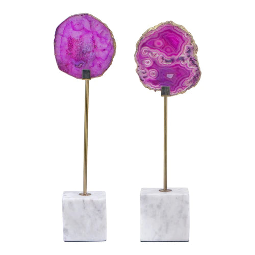 Sabriel Pink Decor Piece - Set of 2