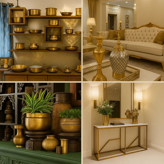 The Charm of Brass and Gold Finishes in Modern Homes