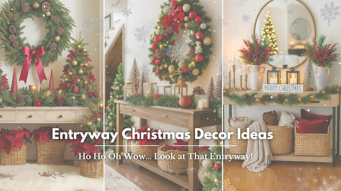 Entryway Christmas Decor Ideas (and More Festive Corners to Style)