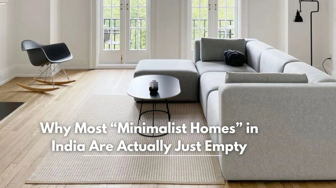 Why Most “Minimalist Homes” in India Are Actually Just Empty